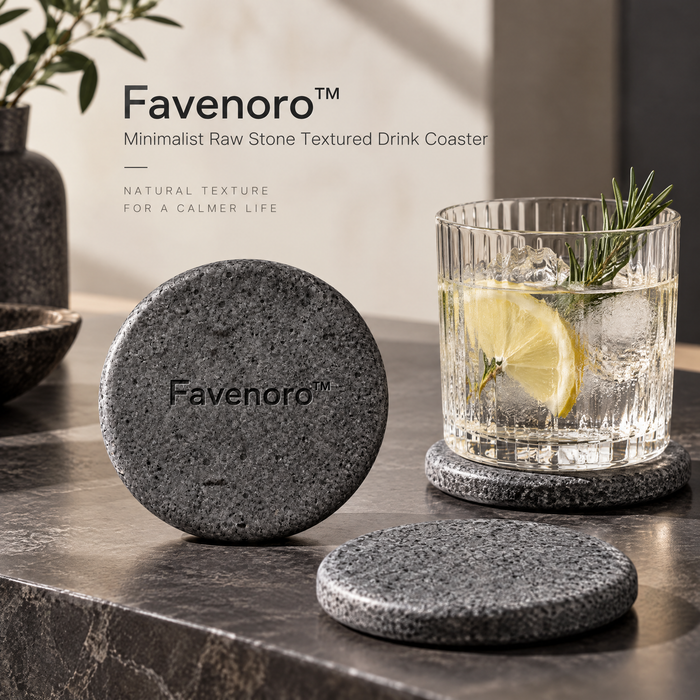 Favenoro™ Modern Sculptural Drink Coaster
