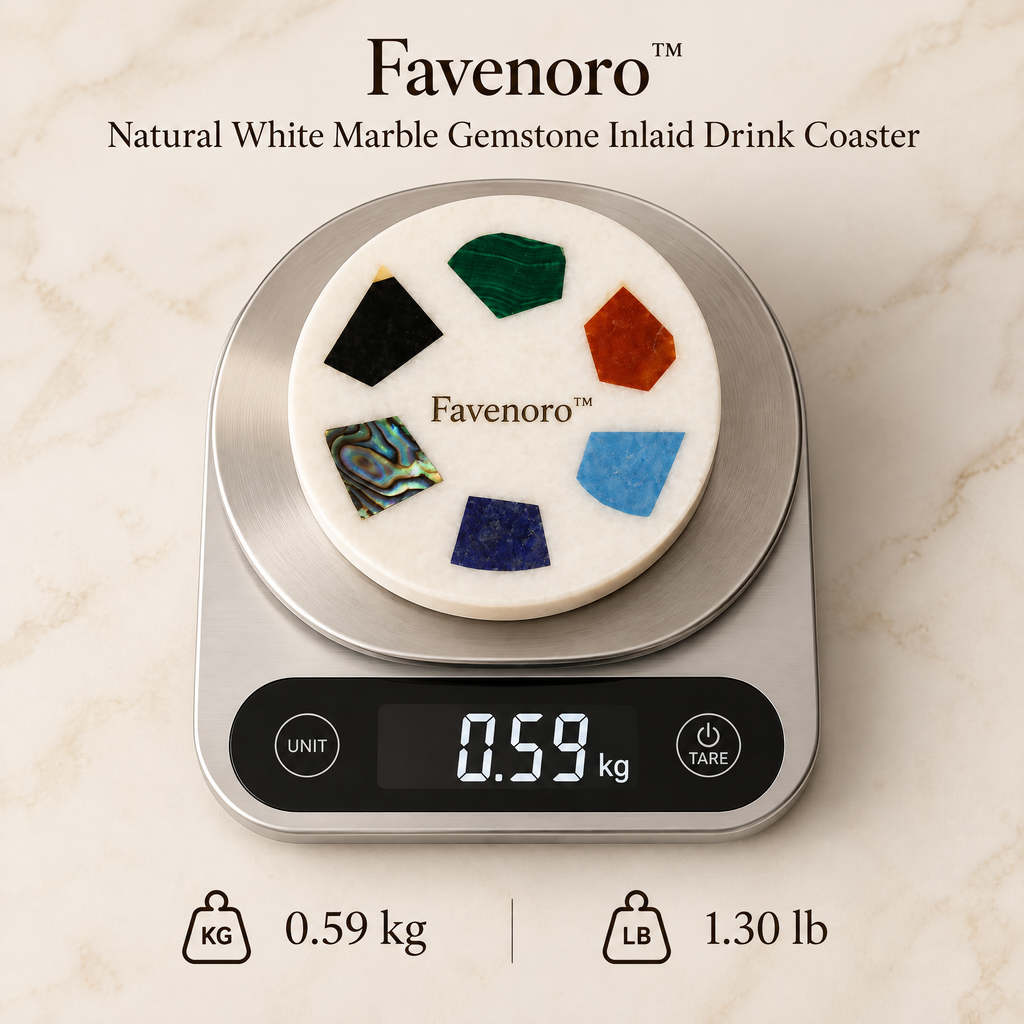 Favenoro™ Sculptural Art Drink Coaster