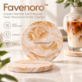 Favenoro™ Sculptural Modern Home Decor Accent Piece& Coaster Accent Piece