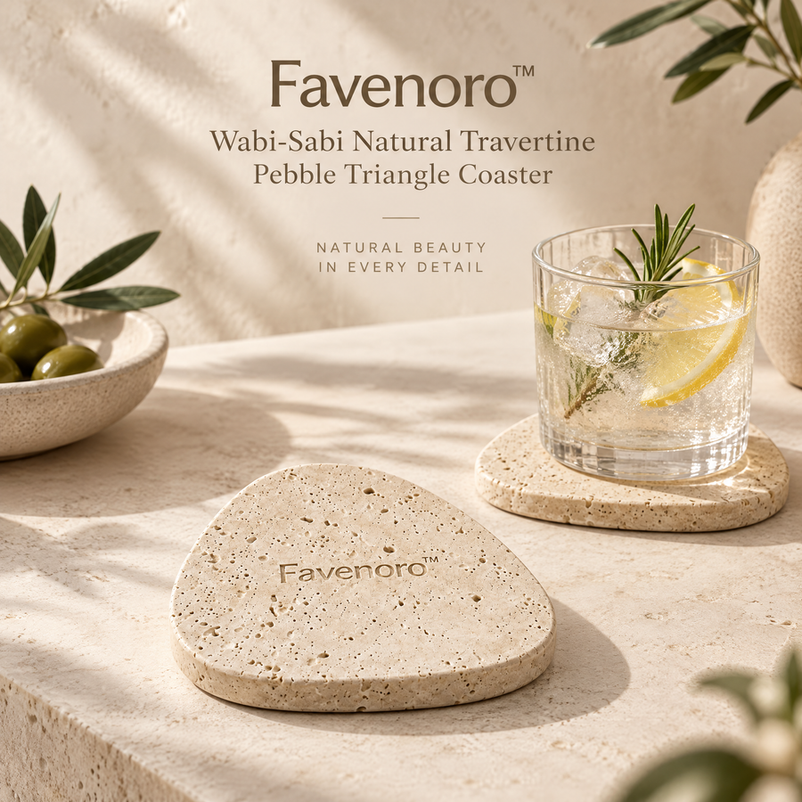 Favenoro™ Modern Organic Drink Coaster