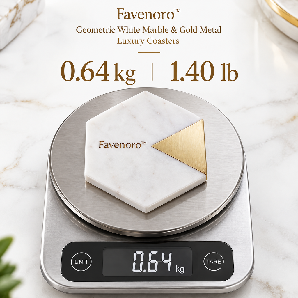 Favenoro™ Sculptural Decorative Drink Coaster