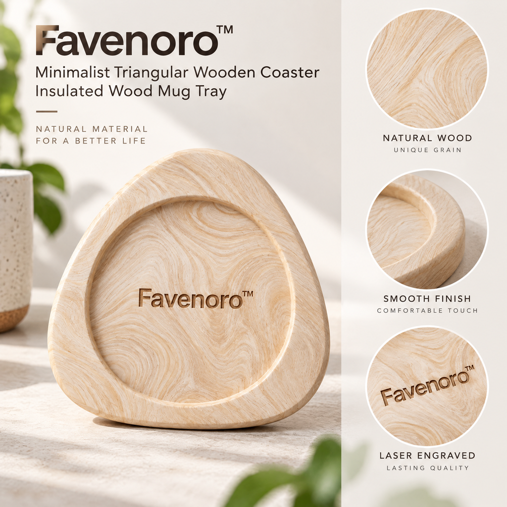 Favenoro™ Contemporary Artistic Drink Coaster