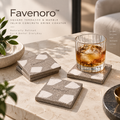 Favenoro™ Organic Sculptural Drink Coaster