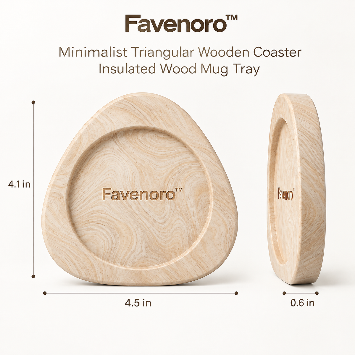 Favenoro™ Contemporary Artistic Drink Coaster